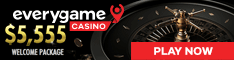 Everygame Casino $5.500 Welcome Bonus + $55 Free Bonus RTG Egcs_affiliatewelcomepackage_roulette_234x60